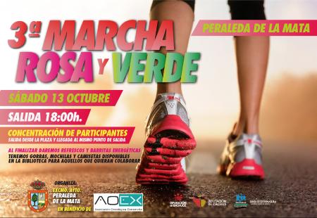 Imagen III MARCHA ROSA Y VERDE EN PERALEDA DE LA MATA