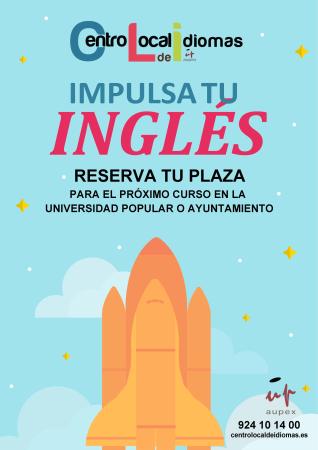 Imagen CENTRO LOCAL DE IDIOMAS: ABIERTO PERIODO DE INSCRIPCIÓN PARA EL NUEVO CURSO 2019/2020