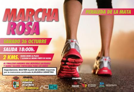 Imagen PERALEDA DE LA MATA ACOGE LA MARCHA ROSA EL PRÓXIMO 26 DE OCTUBRE