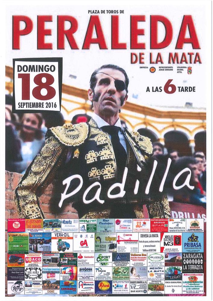 Imagen PRESENTADO EL CARTEL DEL FESTEJO TAURINO CRISTO 2016