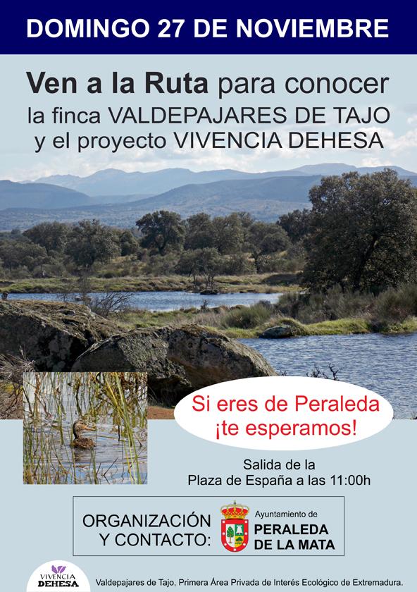 Imagen Ruta a Valdepajares para conocer el proyecto VIVENCIA DEHESA