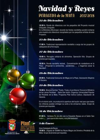 Imagen ACTIVIDADES NAVIDAD 2017 REYES 2018