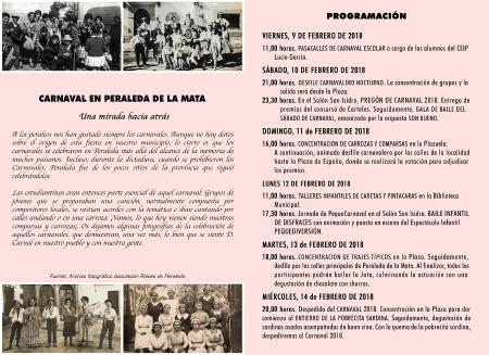 Imagen PROGRAMA DE ACTIVIDADES CARNAVAL 2018
