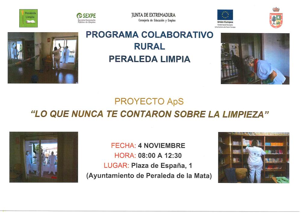 Imagen PRESENTACIÓN PROYECTO APRENDIZAJE-SERVICIO DEL PROGRAMA COLABORATIVO RURAL